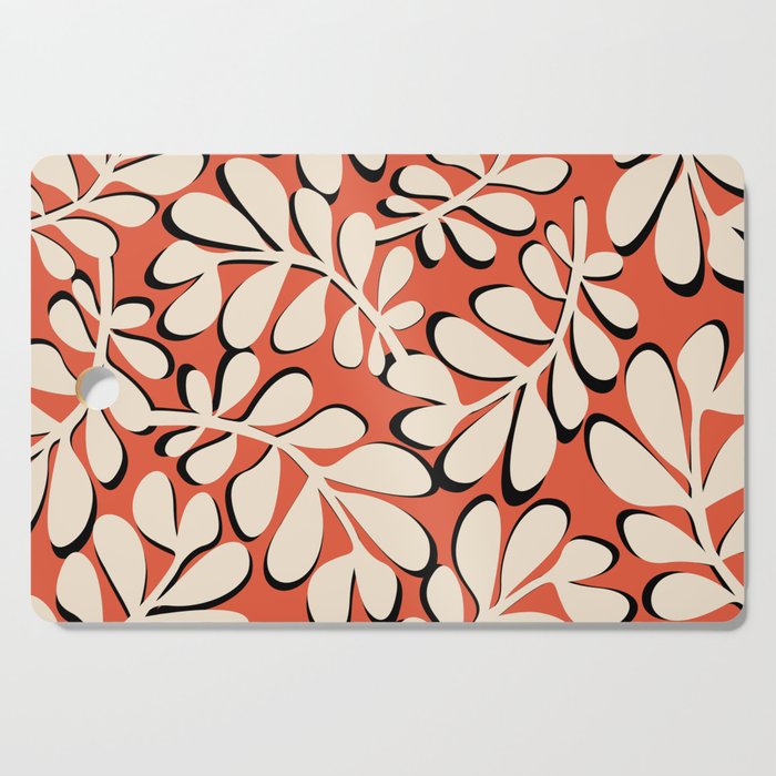 Ghost Forest - Red Cutting Board Gallery Image 1