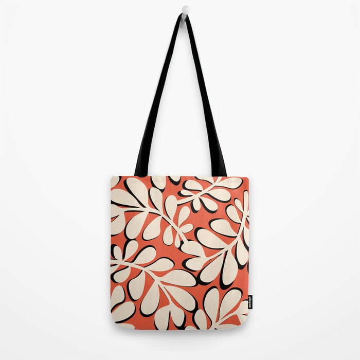 Ghost Forest - Red Tote Bag Gallery Image 2