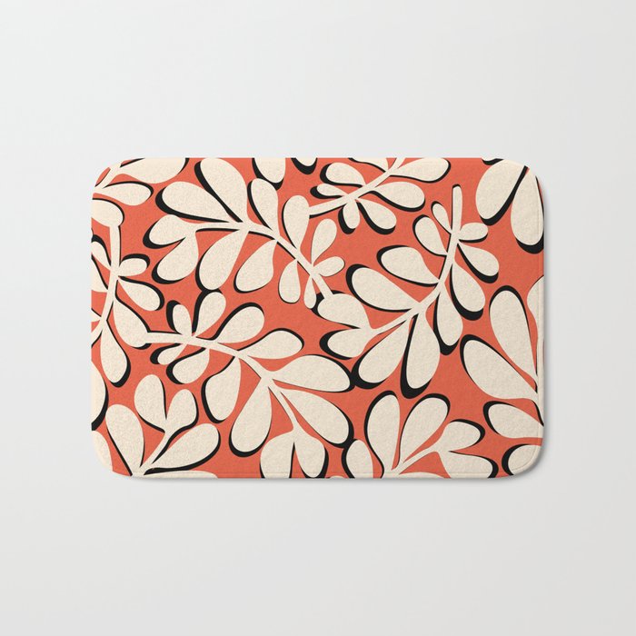 Ghost Forest - Red Bath Mat Gallery Image 1