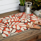 Ghost Forest - Red Outdoor Rug Gallery Image 2