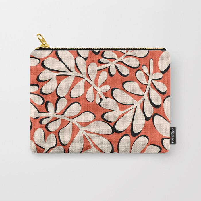 Ghost Forest - Red Carry All Pouch Gallery Image 1