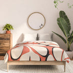 Ghost Forest - Red Comforter Gallery Image 3