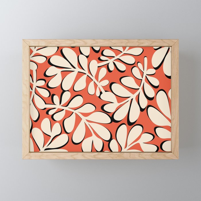 Ghost Forest - Red Mini Art Print Gallery Image 1