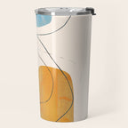 Abstract Line Art III Travel Mug Gallery Image 2