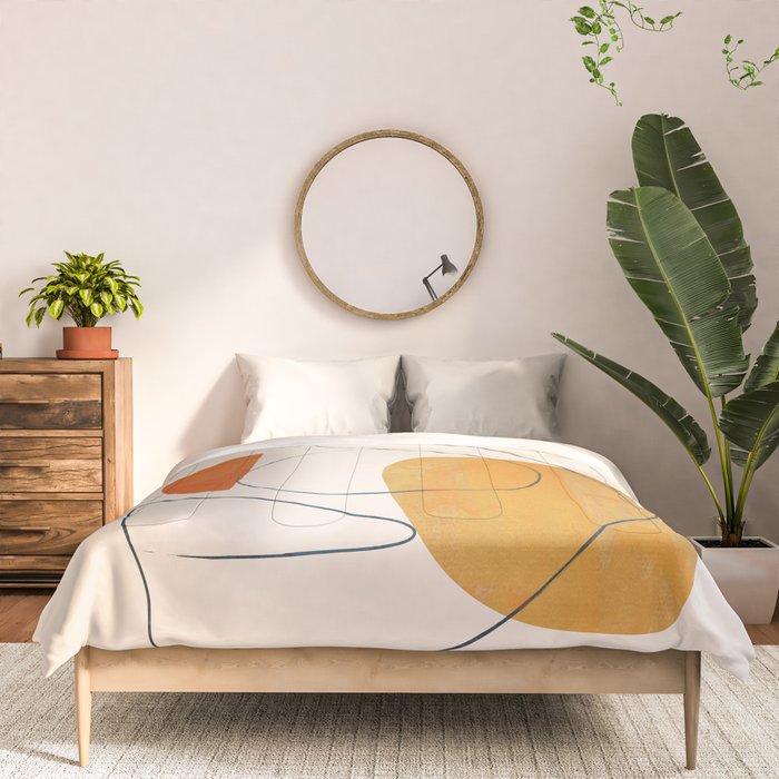 Abstract Line Art III Comforter Gallery Image 3