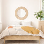 Abstract Line Art III Duvet Cover Gallery Image 3