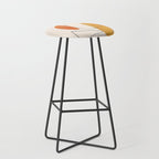 Abstract Line Art III Stool Gallery Image 1