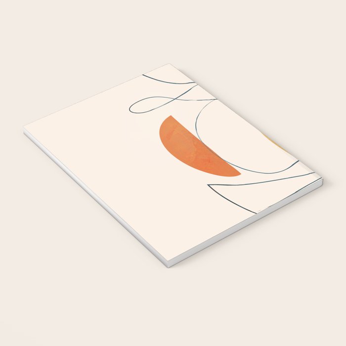 Abstract Line Art III Notebook Gallery Image 3