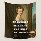 Be Humble Be Smart and Rule the World - Feminist Wall Tapestry Gallery Image 4