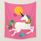 To be a unicorn Wall Tapestry Gallery Image 4