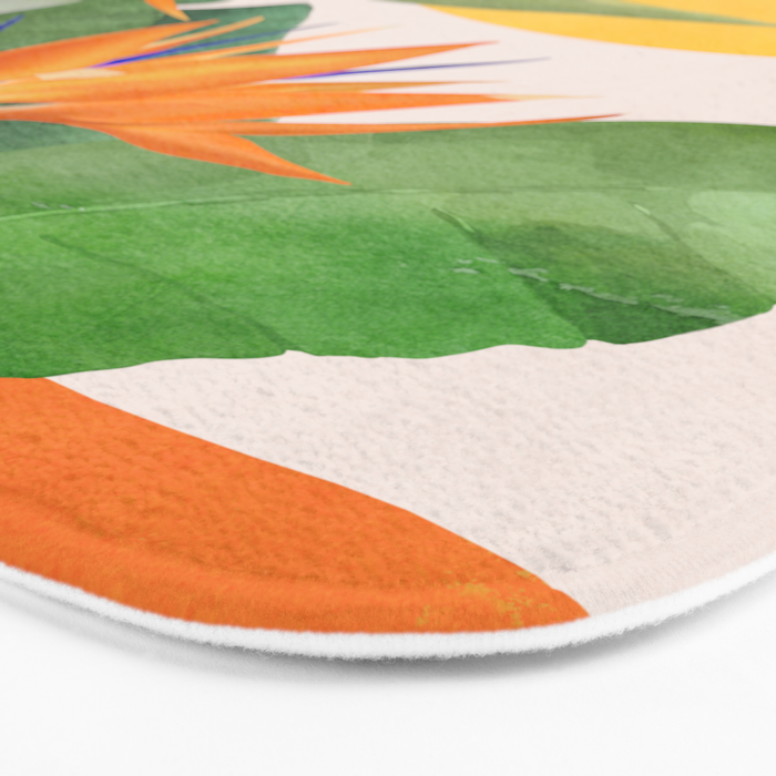 Bird of Paradise 3 Bath Mat Gallery Image 3