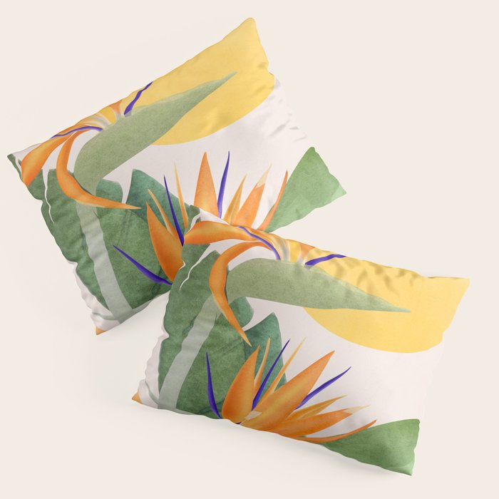 Bird of Paradise 3 Pillow Sham Gallery Image 3
