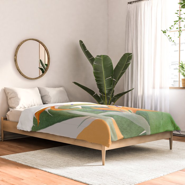 Bird of Paradise 3 Comforter Gallery Image 2