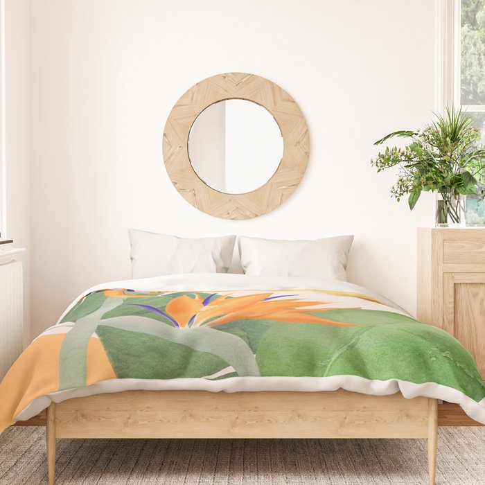 Bird of Paradise 3 Duvet Cover Gallery Image 3