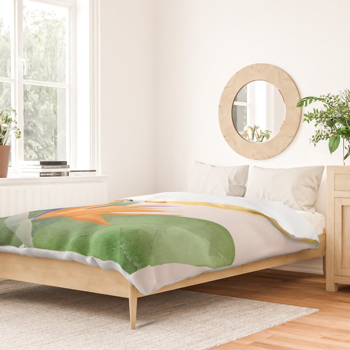 Bird of Paradise 3 Duvet Cover Gallery Image 2
