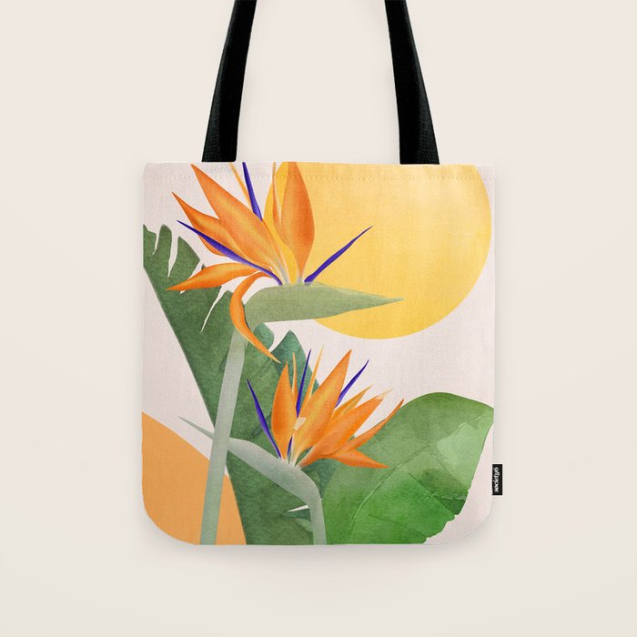 Bird of Paradise 3 Tote Bag Gallery Image 1