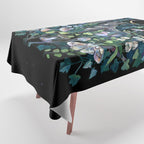 Black Goat Moon Garden Tablecloth Gallery Image 1