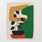 Modern Abstract Minimal Shapes Branches Art 4 Poster Gallery Image 4