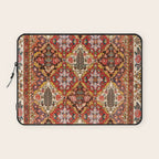 Bakhtiari Shalamzar Antique West Persian Rug Print Laptop Sleeve Gallery Image 1