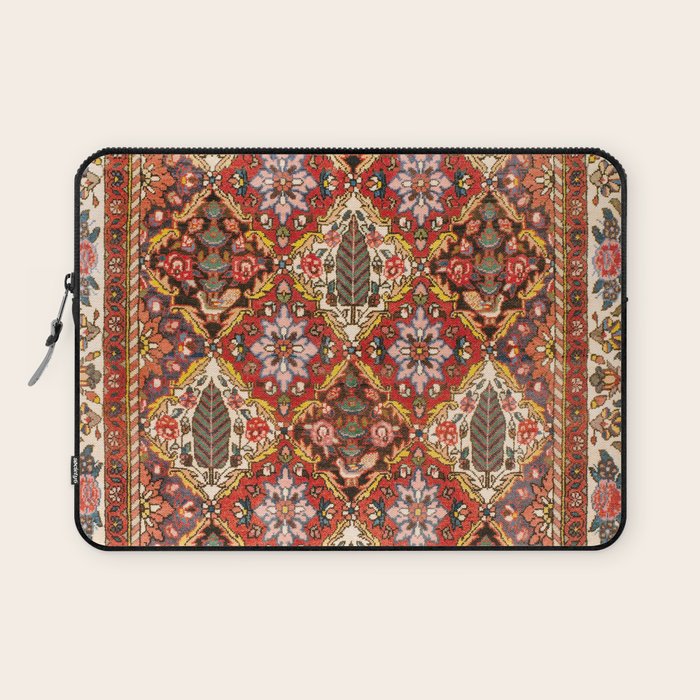 Bakhtiari Shalamzar Antique West Persian Rug Print Laptop Sleeve Gallery Image 1
