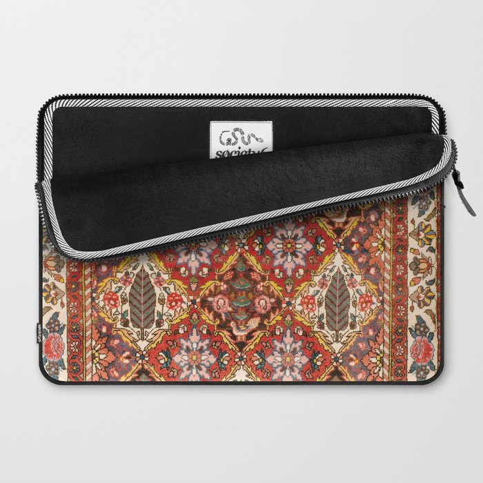 Bakhtiari Shalamzar Antique West Persian Rug Print Laptop Sleeve Gallery Image 2