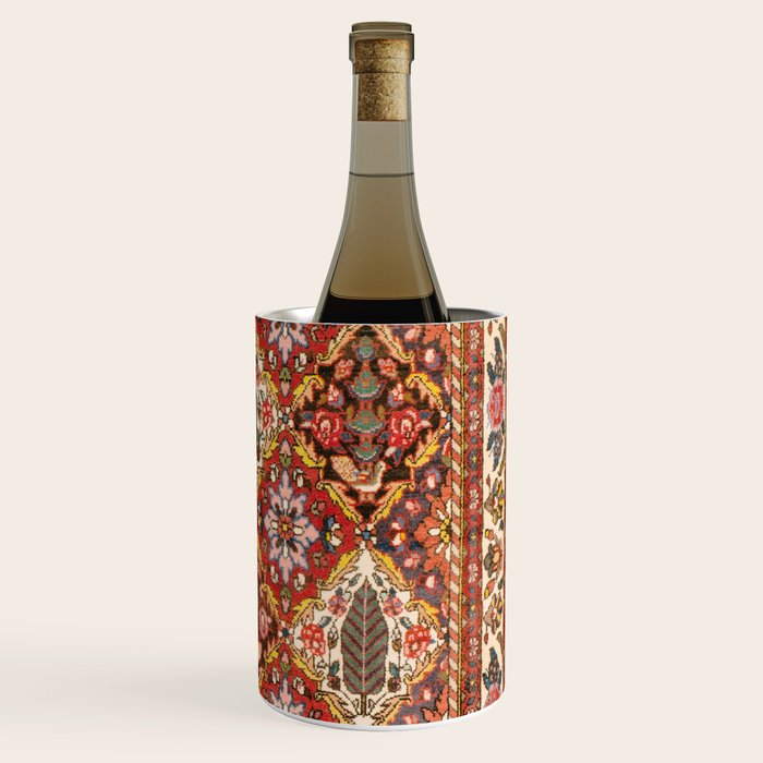 Bakhtiari Shalamzar Antique West Persian Rug Print Wine Chiller Gallery Image 3