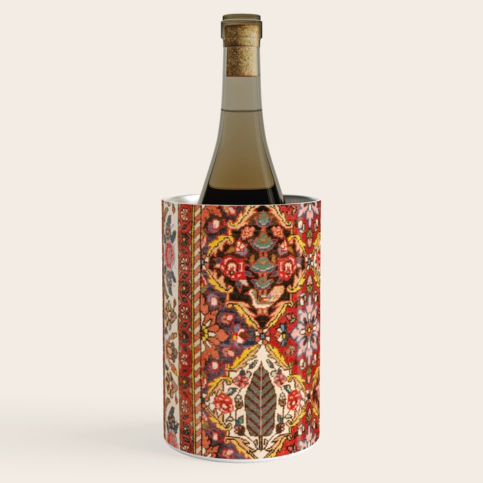 Bakhtiari Shalamzar Antique West Persian Rug Print Wine Chiller Gallery Image 2