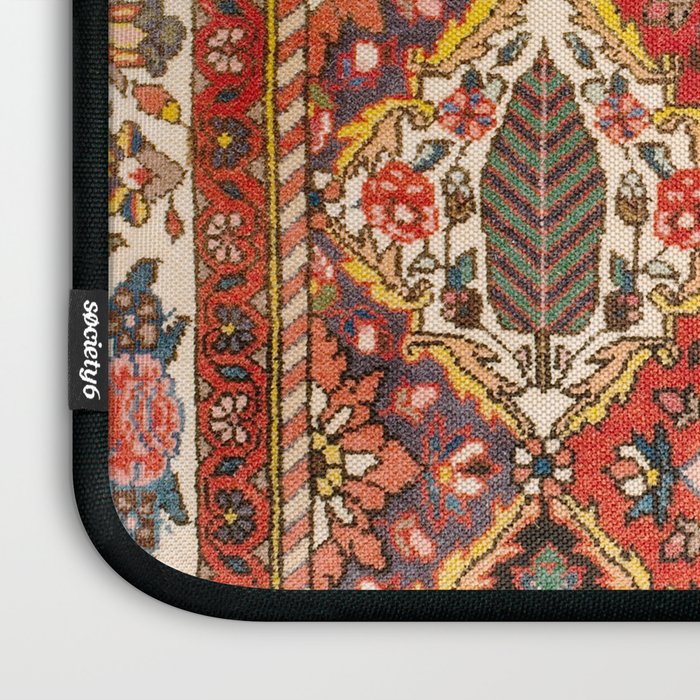 Bakhtiari Shalamzar Antique West Persian Rug Print Laptop Sleeve Gallery Image 3