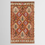 Bakhtiari Shalamzar Antique West Persian Rug Print Tablecloth Gallery Image 2