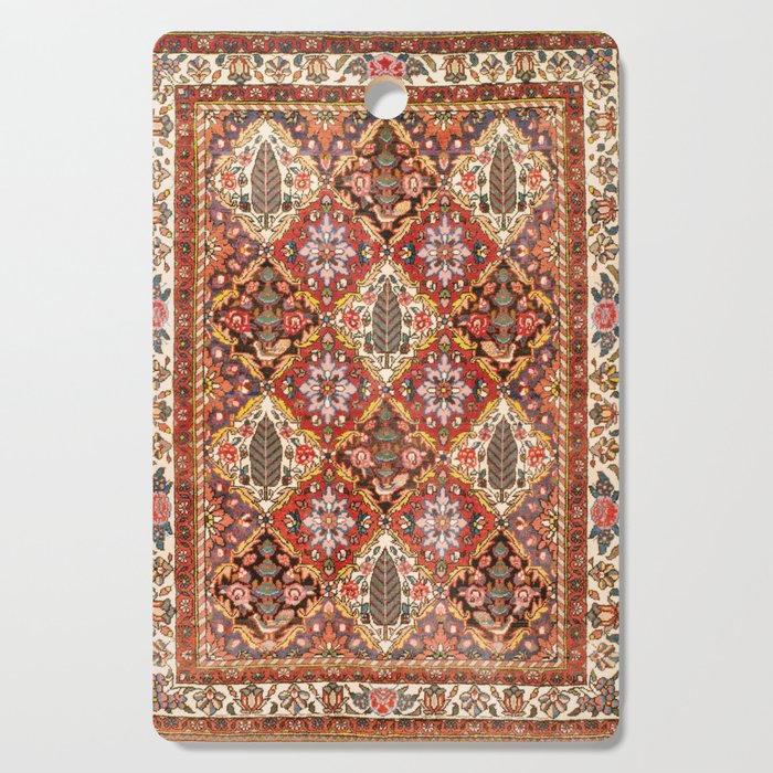 Bakhtiari Shalamzar Antique West Persian Rug Print Cutting Board Gallery Image 1
