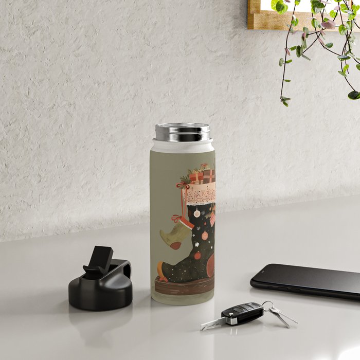 Joyful Stockings II Water Bottle Gallery Image 4