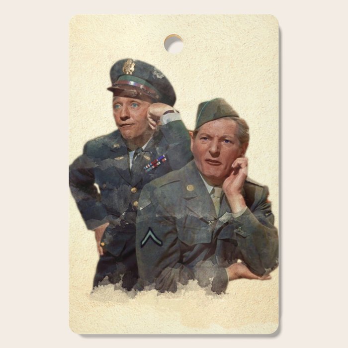 Wallace & Davis (White Christmas) Cutting Board Gallery Image 1