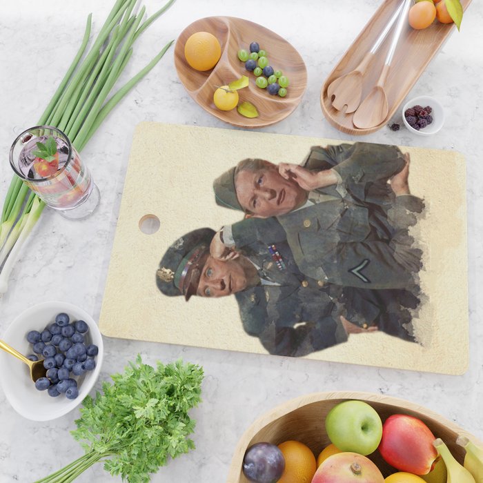 Wallace & Davis (White Christmas) Cutting Board Gallery Image 2