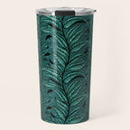 Magic Jungle Vine - green Travel Mug Gallery Image 1