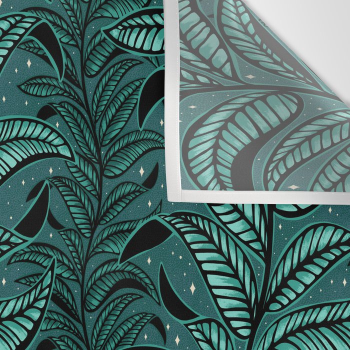Magic Jungle Vine - green Wall Tapestry Gallery Image 3