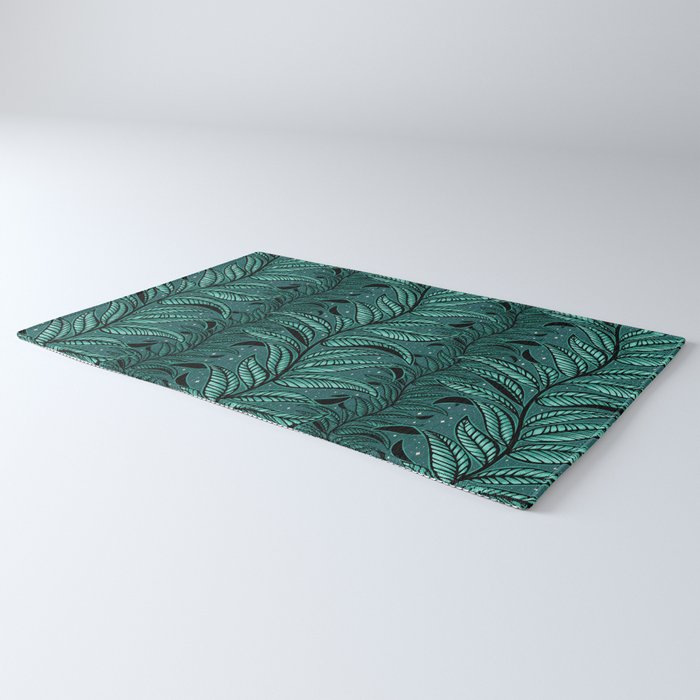 Magic Jungle Vine - green Rug Gallery Image 3