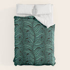 Magic Jungle Vine - green Duvet Cover Gallery Image 6