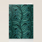 Magic Jungle Vine - green Stationery Card Gallery Image 2