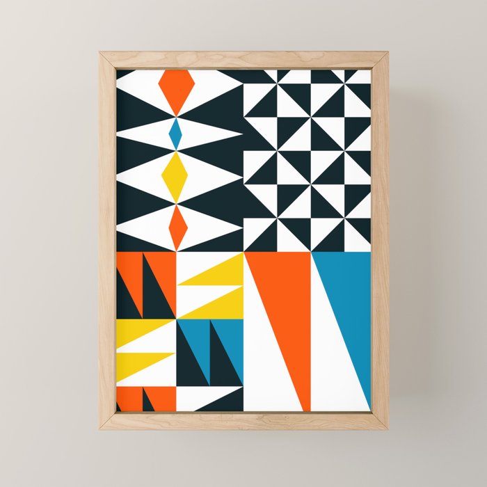Mid Century 02 Mini Art Print Gallery Image 1