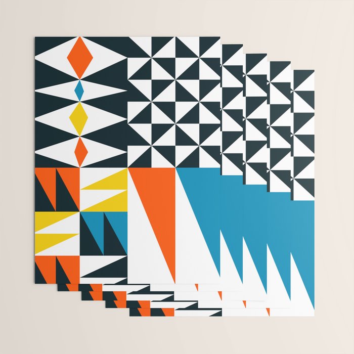 Mid Century 02 Wrapping Paper Gallery Image 3