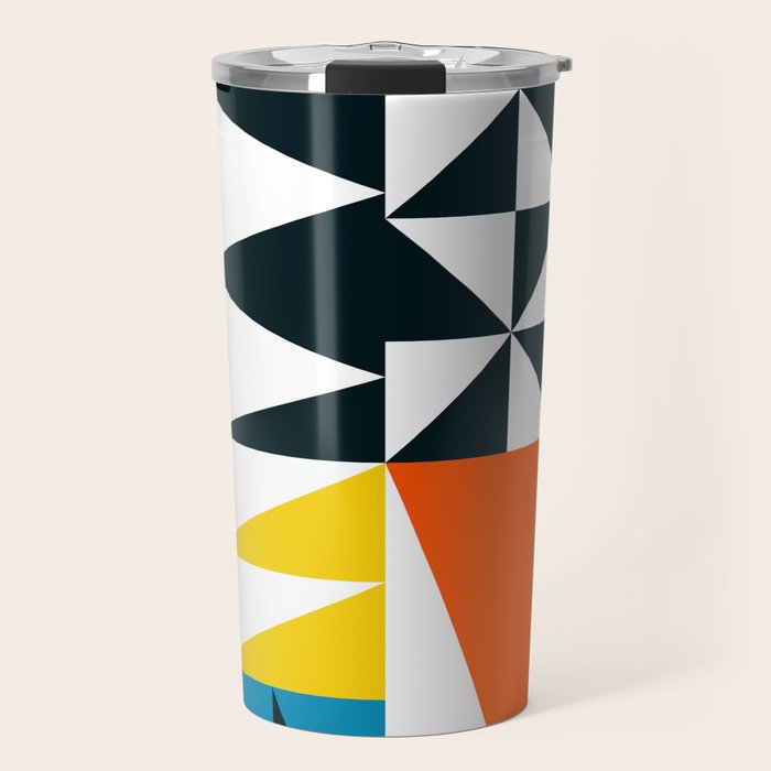 Mid Century 02 Travel Mug Gallery Image 1