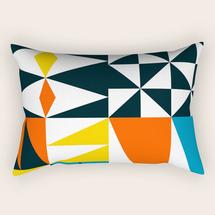 Mid Century 02 Rectangular Pillow Gallery Image 2