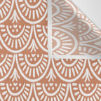 Coastl Palm . Terra Cotta Wall Tapestry Gallery Image 3
