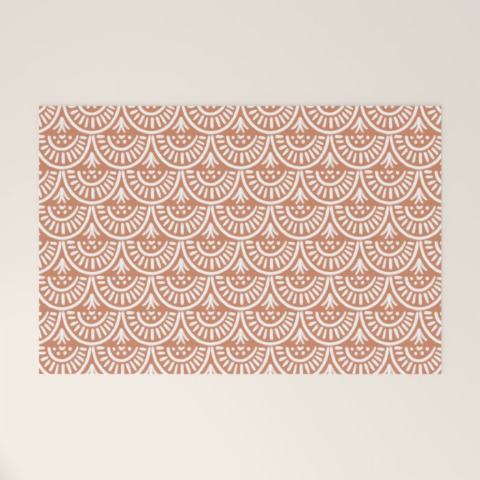 Coastl Palm . Terra Cotta Welcome Mat Gallery Image 1