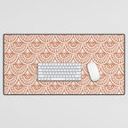 Coastl Palm . Terra Cotta Desk Mat Gallery Image 1
