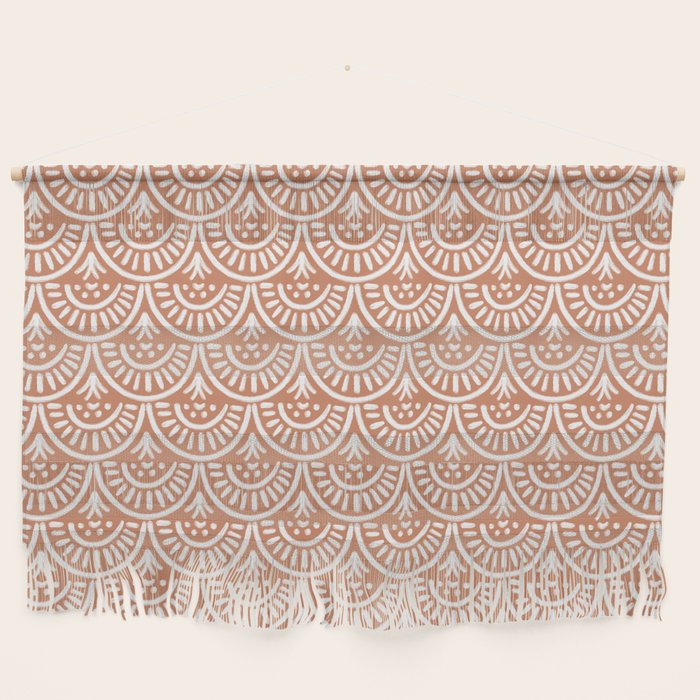 Coastl Palm . Terra Cotta Wall Hanging Gallery Image 1