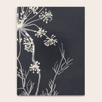Minimalist Wild Plant 7 Black And White Notebook Gallery Image 4