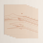 Line Mountain Sunset. Wrapping Paper Gallery Image 3