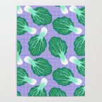 Bokchoy Pattern Poster Gallery Image 4