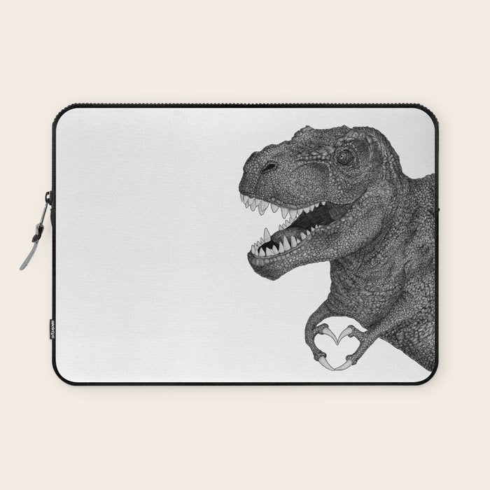 Dino Love Laptop Sleeve Gallery Image 1
